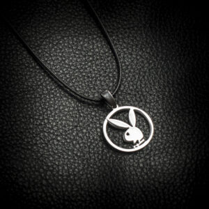 Стоманен медальон на Playboy