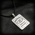 Ръчно изработен Медальон Jack Daniel's стомана