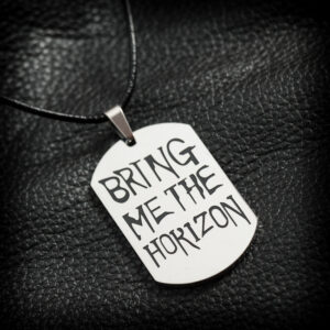 Стоманена плочка на Bring Me The Horizon