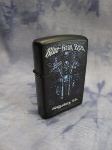 Бензинова мото запалка Blue Grey Run