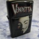 Бензинова запалка Vendetta с маската на Гай Фокс