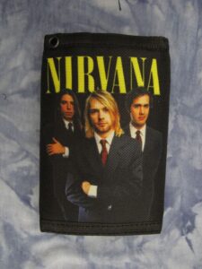 Портмоне на Nirvana с групата