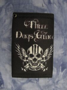 Портмоне на Three Days Grace с череп