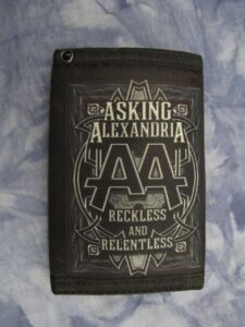 Портмоне с логото на Asking Alexandria