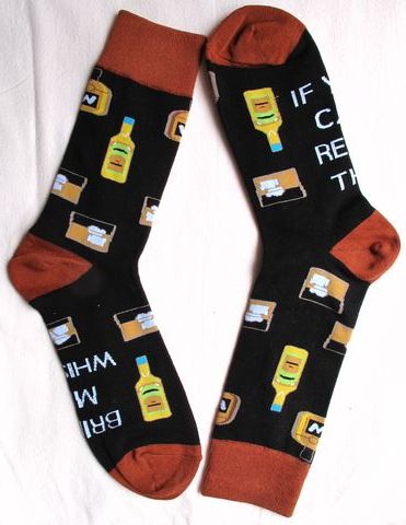 pamuchni-chorapi-uiski-butilki-chashi Памучни чорапи с бутилки и чаши с уиски Heaven Socks