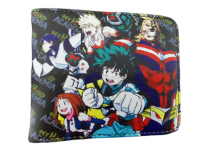 Портмоне на Мy Hero Academia, манга стил