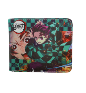 Аниме портмоне на Demon Slayer с Tanjiro