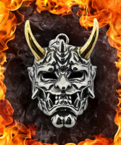 Висулка на японска маска - hannya