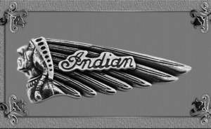 Медальон с логото на Indian Motorcycle