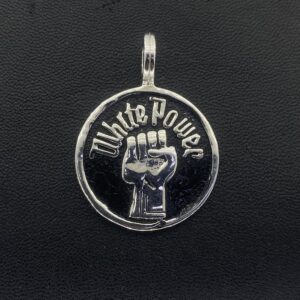 Висулка на White Power с ръката