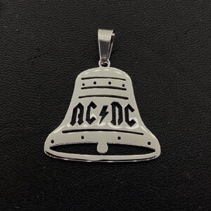 Стоманен медальон AC/DC с камбаната