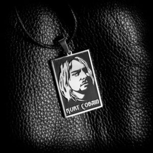 Медальон с портрет на Kurt Cobain