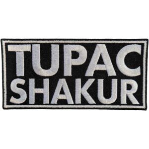 Бродирана нашивка на Tupac Shakur