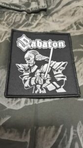 Везана нашивка на Sabaton