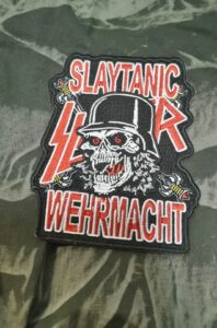 Бродирана нашивка на Slayer