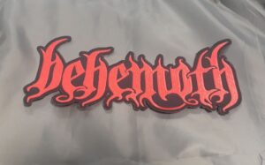 Behemoth бродиран гръб за яке