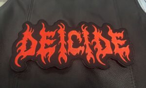 Бродирана нашивка за гръб на Deicide