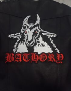Везан гръб за елек на Bathory