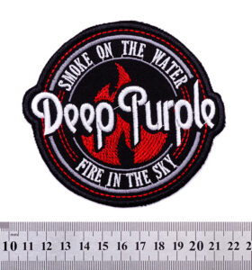 Бродирана нашивка на Deep Purple