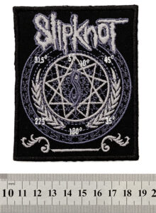 Бродирана нашивка на Slipknot с лого