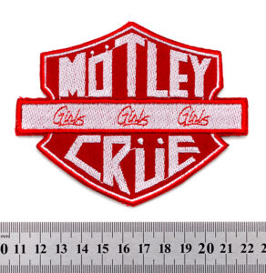 Бродирана нашивка на Motley Crue