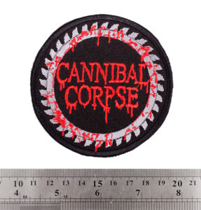 Бродирана нашивка на Cannibal Corpse