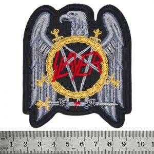 Нашивка на Slayer с орел и пентаграм