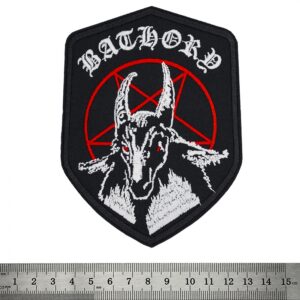 Бродирана емблема за дрехи на Bathory