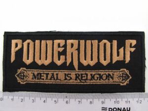Бродирана нашивка на Powerwolf
