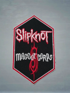 Нашивка на Slipknot с надпис и лого