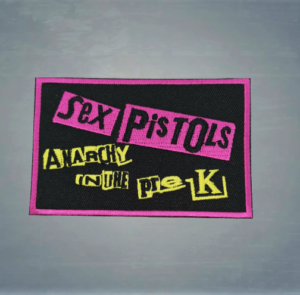 Бродирана нашивка на Sex Pistols