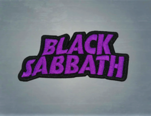 Бродирана нашивка на Black Sabbath