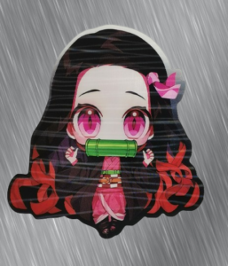 Голям 3D стикер на Nezuko Kamado