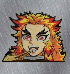 Страхотен аниме стикер с Kyojuro Rengoku