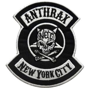 Английска нашивка на ANTHRAX