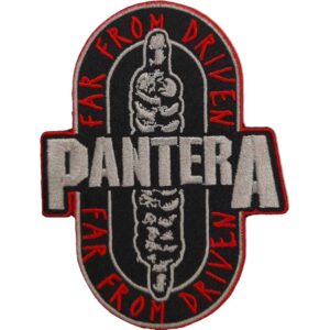 Бродирана нашивка на PANTERA