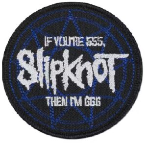Бродирана нашивка на Slipknot