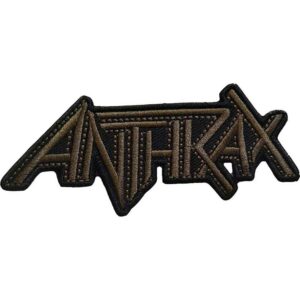 Бродирана нашивка с надпис на Anthrax