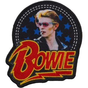 Качествена апликация за дреха на David Bowie
