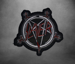 Нашивка на Slayer с обърната пентаграма