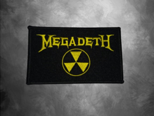 Бродирана нашивка на Megadeth