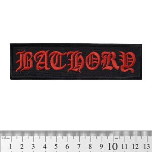 Бродирана нашивка на Bathory