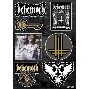 Лист със стикери на Behemoth