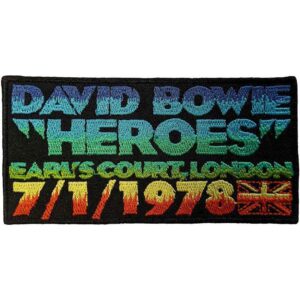Английска нашивка на David Bowie