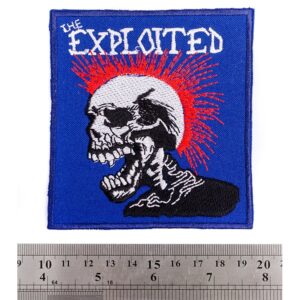 Бродирана нашивка на The Exploited
