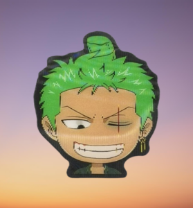 Забавен стикер със Зоро от One piece