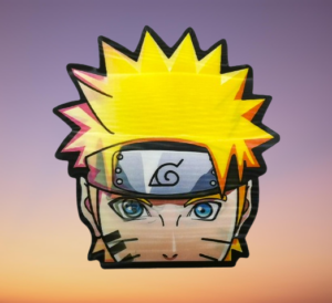 Голям 3D стикер на Narutо