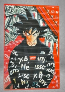 Триизмерен стикер Гоку от Dragon Ball