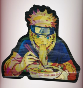Naruto/ Obito стикер с двойно изображение