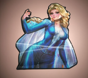 Елза от Frozen еротичен стикер